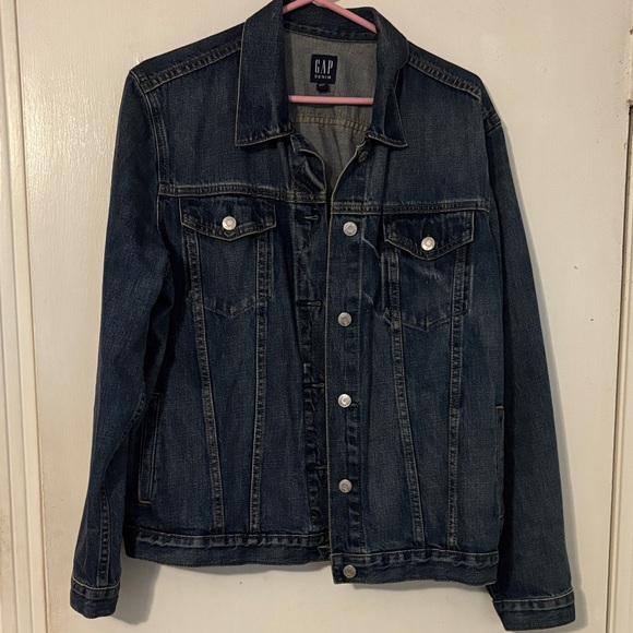 GAP Jackets & Blazers - GAP Dark Blue Denim Jacket